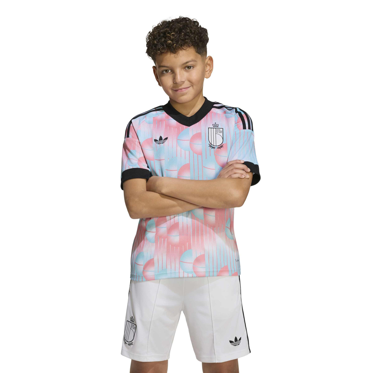 adidas Belgique Maillot Extérieur 2026-2028 Enfants