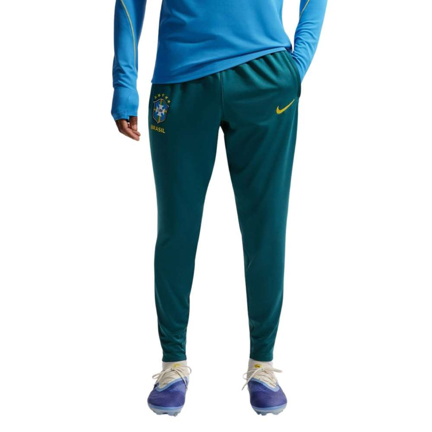 Nike Brésil Strike Pantalon d'Entraînement 2026-2028 Vert Jaune Vert Menthe