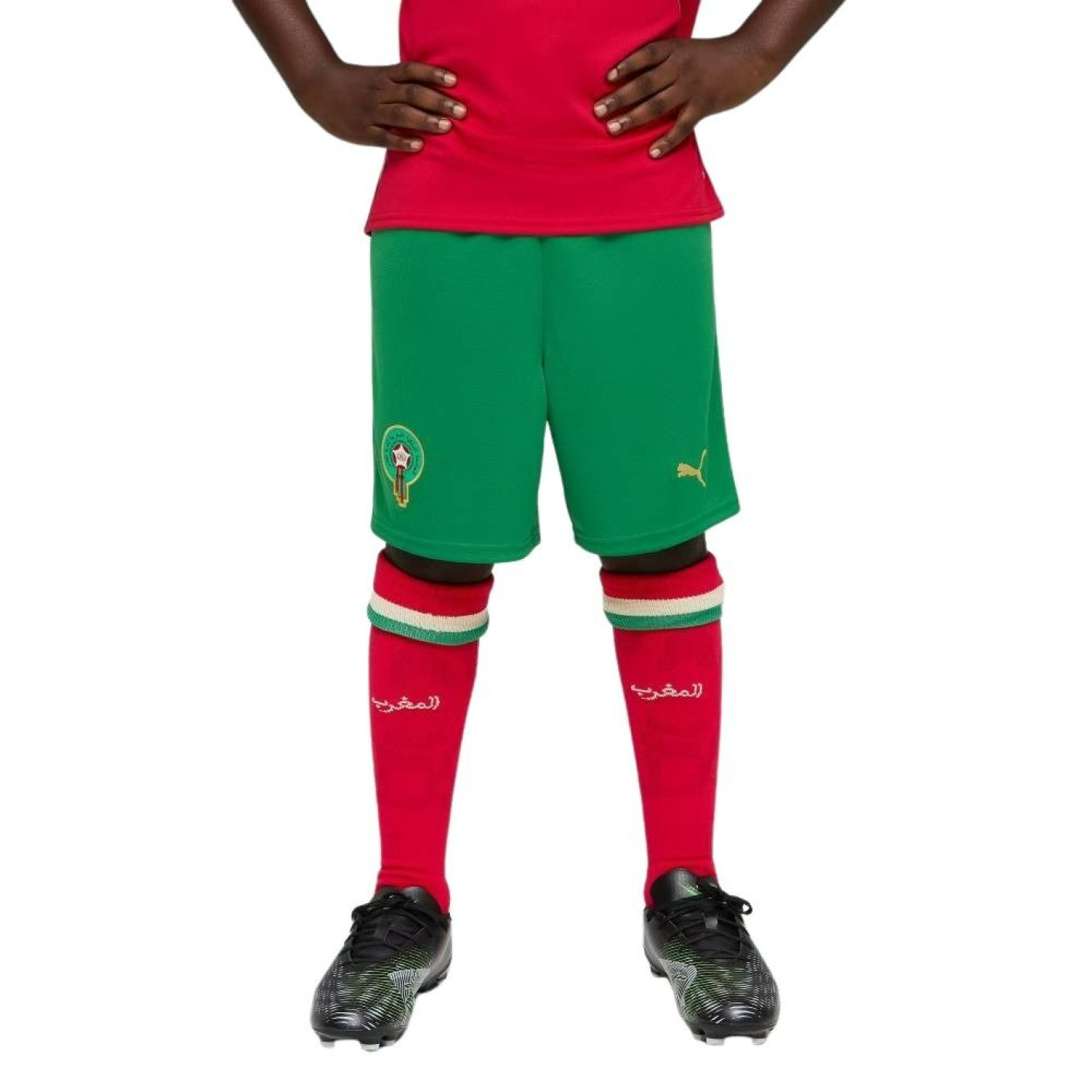 PUMA Maroc Short Domicile 2026-2028 Enfants