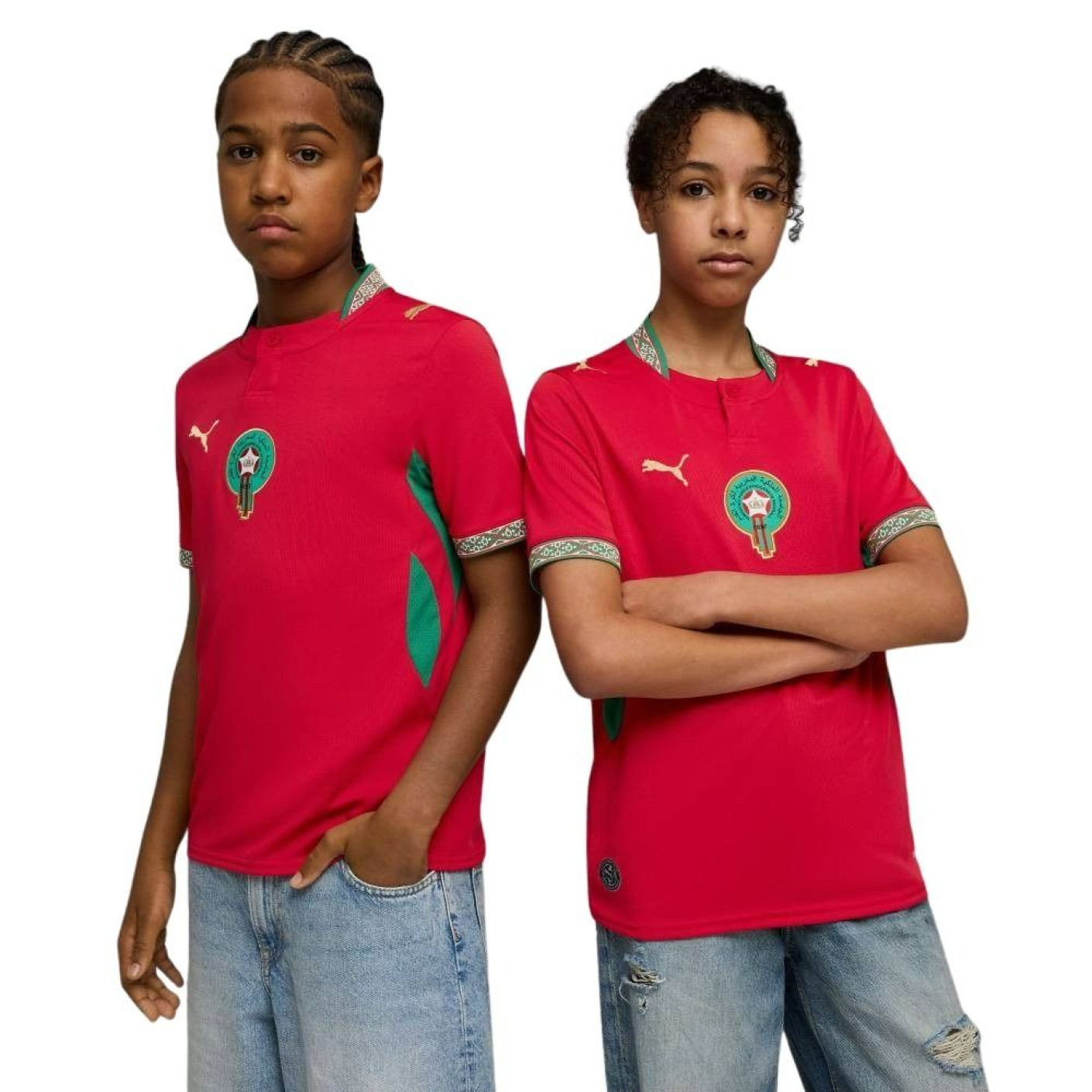 PUMA Maroc Maillot Domicile 2026-2028 Enfants