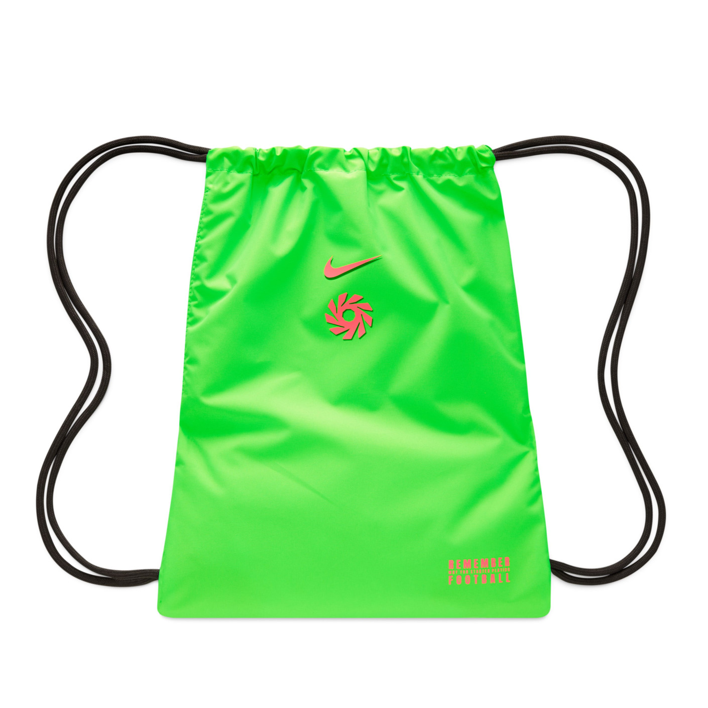 Nike Haaland Academy Sac de Gym Vert Vif Rouge Noir