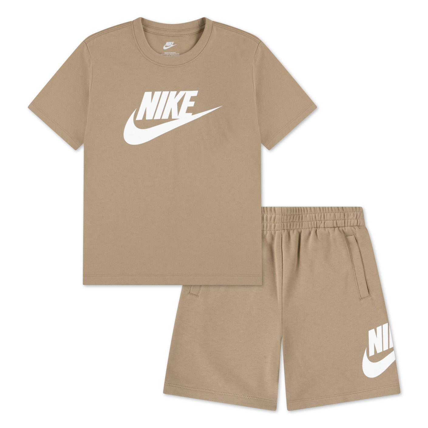 Nike Club Zomerset Kleuters Beige Wit