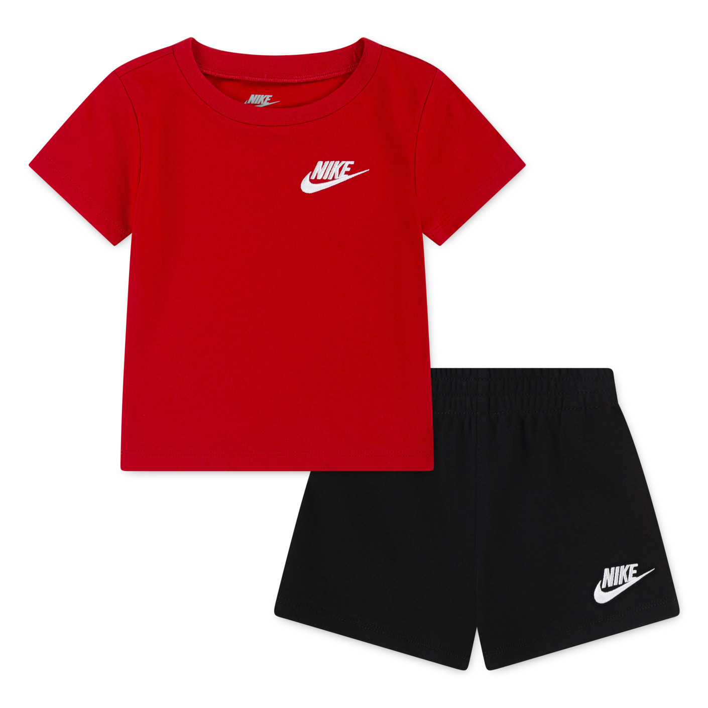 Nike Club Zomerset Kleuters Rood Zwart Wit