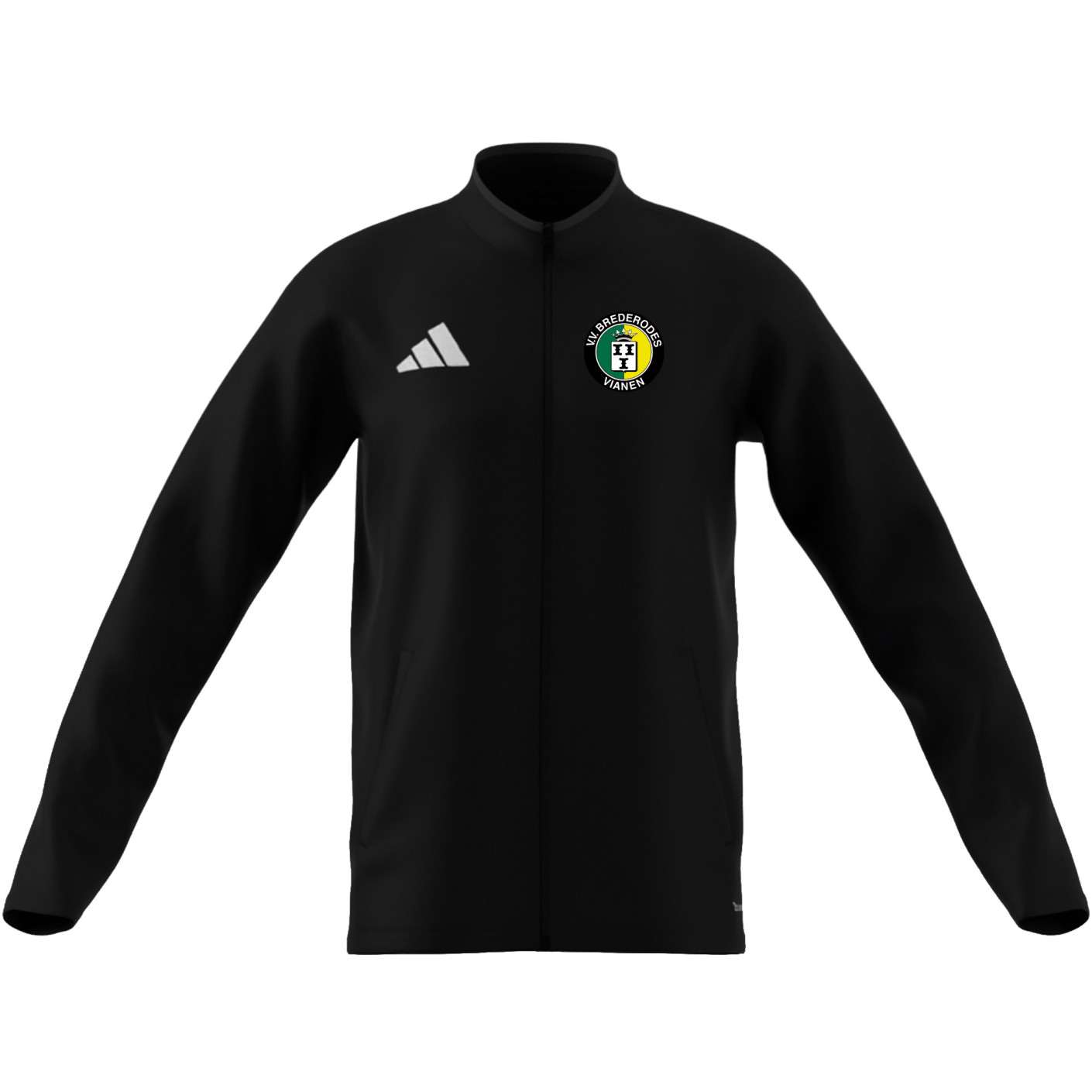 VV Brederodes Track Jacket Senior Zwart