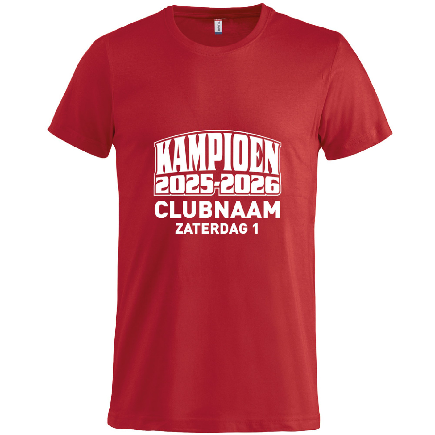 Kampioensshirt 2025-2026 Kids Rood