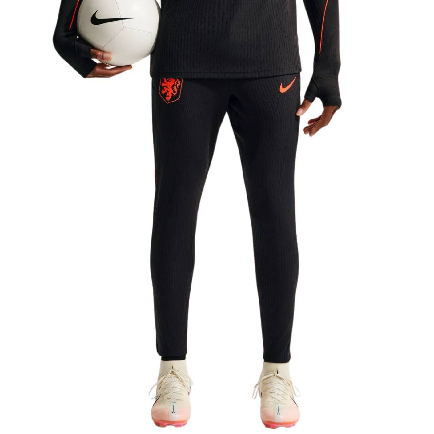Nike Pays-Bas Strike Elite Pantalon d'Entraînement 2026-2028 Noir Orange