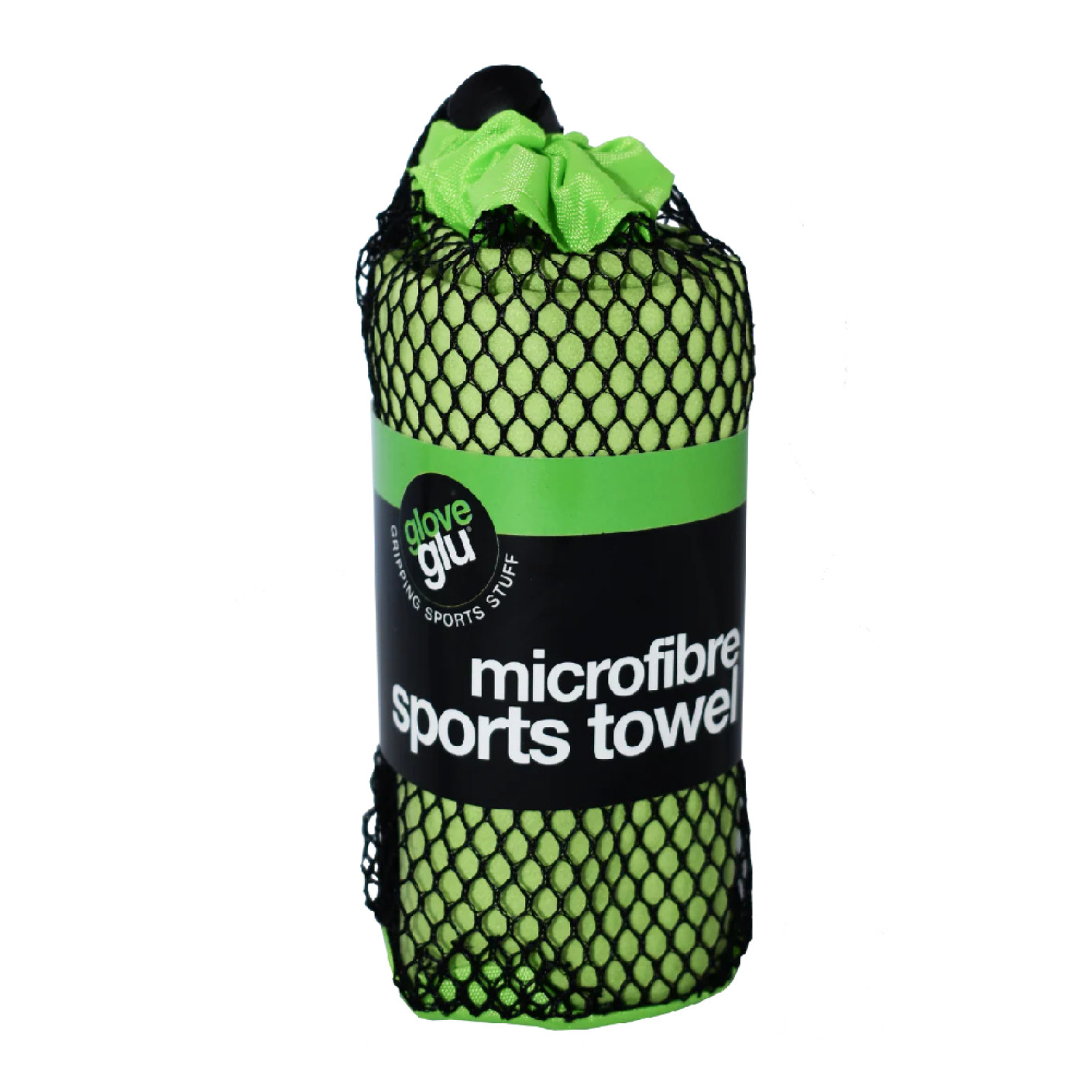 Gloveglu Microfibre Sporthanddoek Groen Zwart
