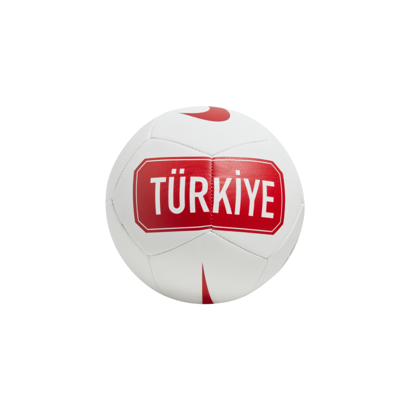 Nike Turquie Mini Ballon de Foot Taille 1 2026-2028 Blanc Rouge