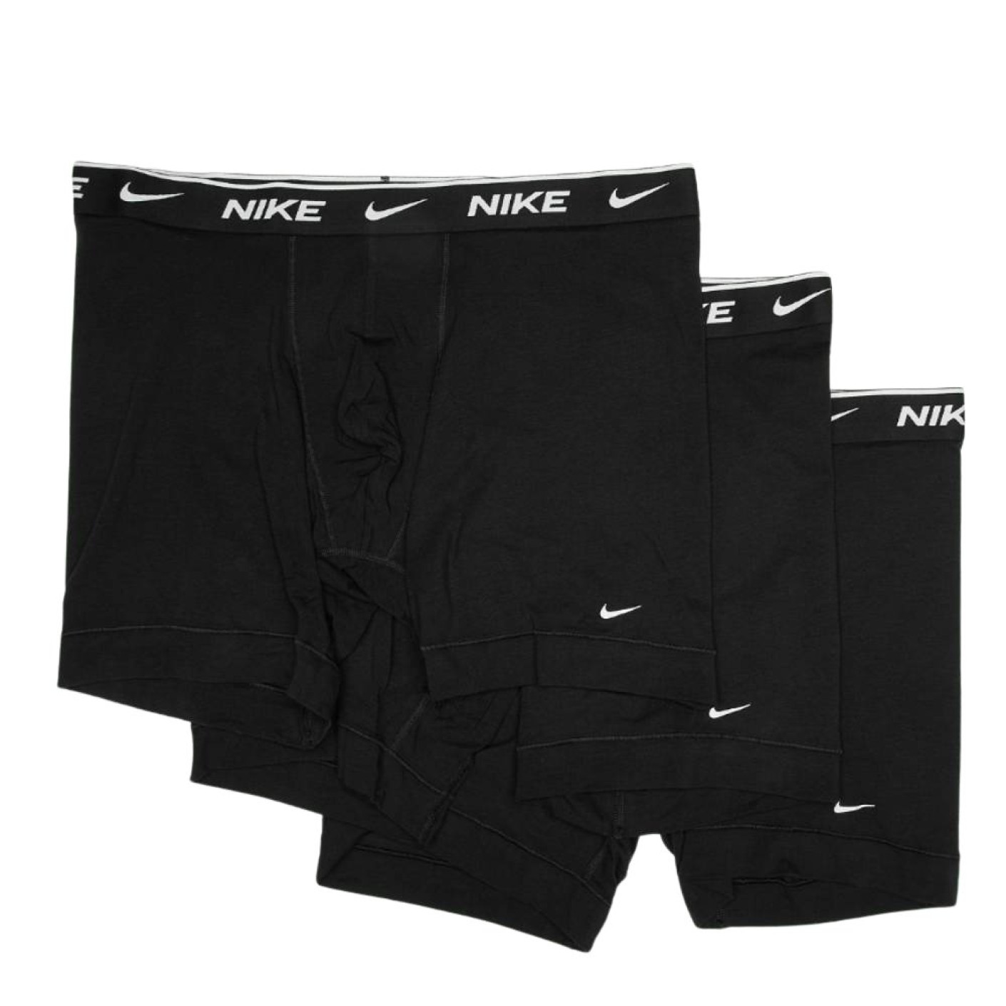 Nike Cotton Essential Stretch Boxershort 3-Pack Zwart Wit