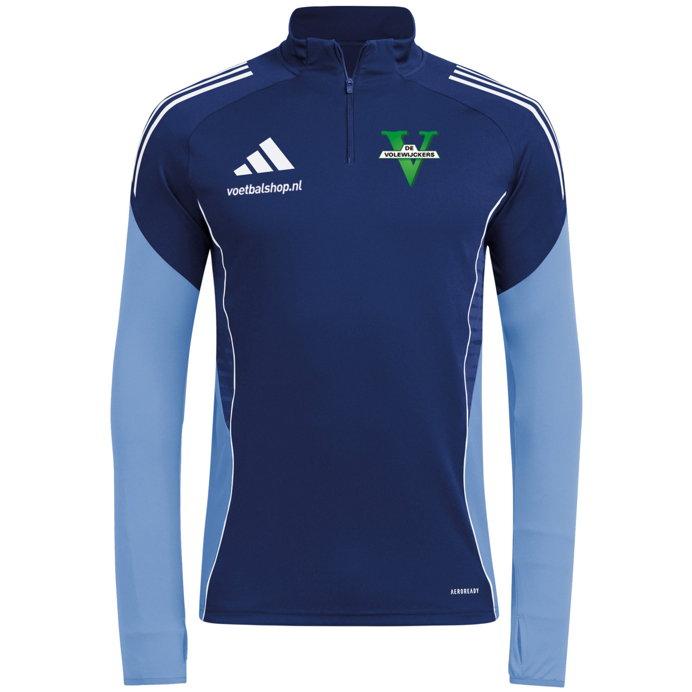 De Volewijckers Trainingstop Donkerblauw