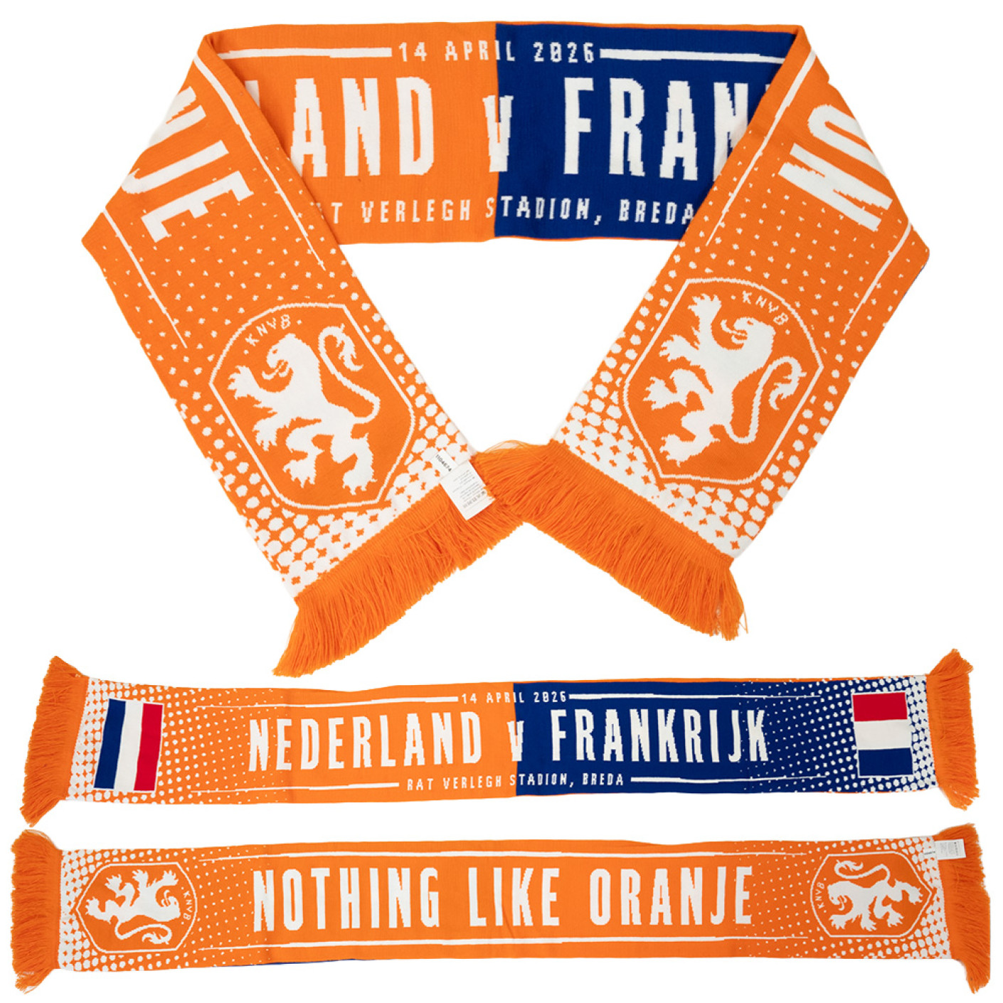 KNVB Leeuwinnen Sjaal Nederland - Frankrijk