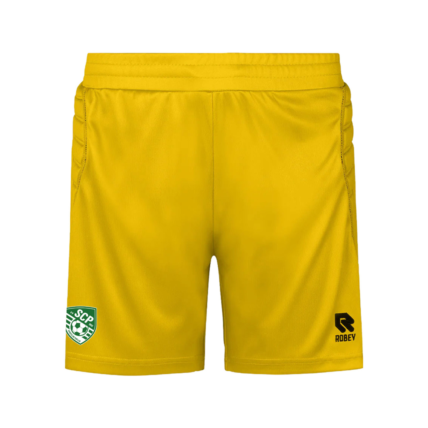 VV SCP - Short de gardien de but rembourré jaune Robey - Enfants