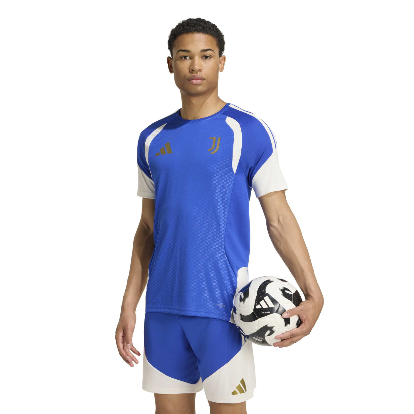 Maillot d'entraînement adidas Juventus 2026-2027 bleu blanc doré