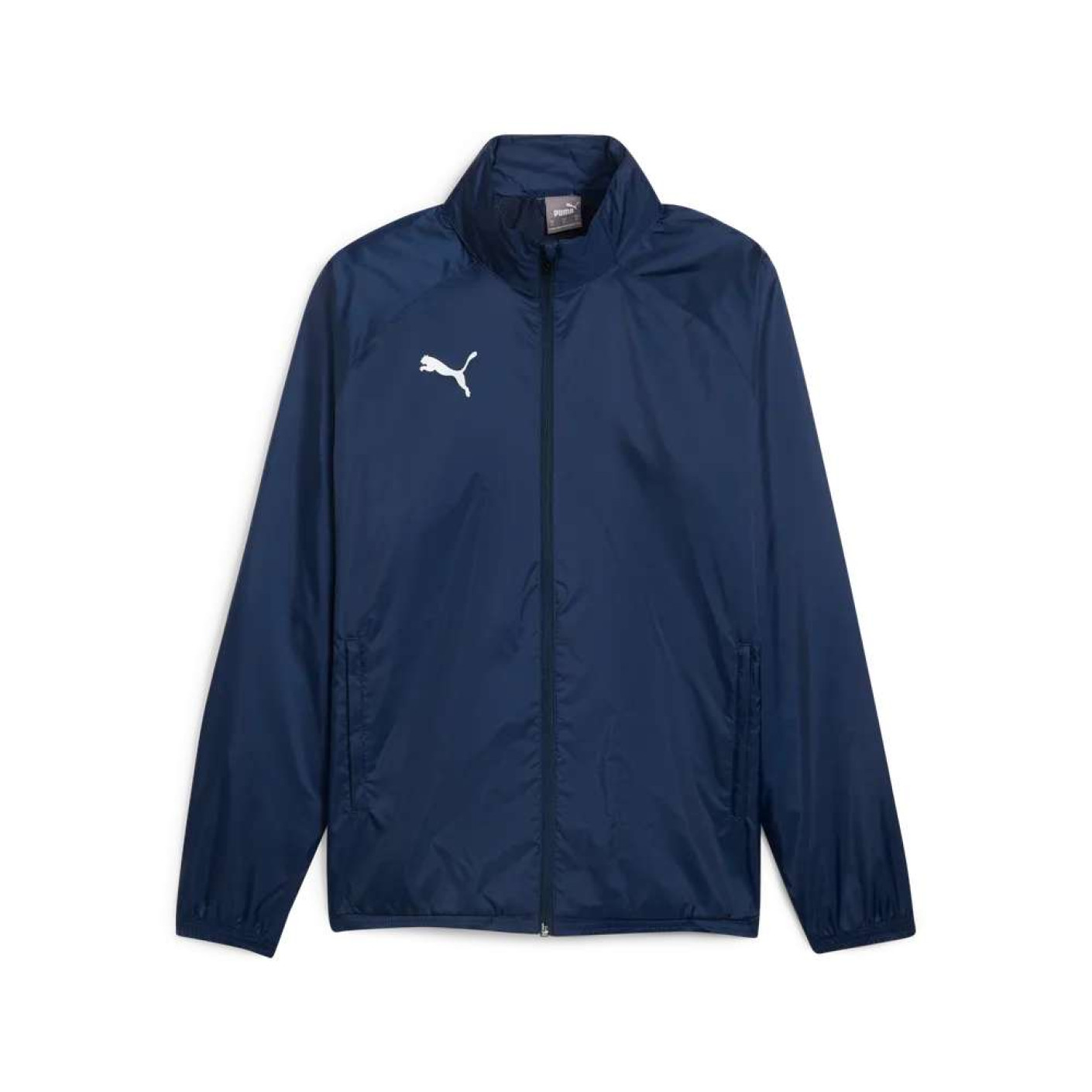 PUMA teamGOAL All Weather Jas Donkerblauw Wit