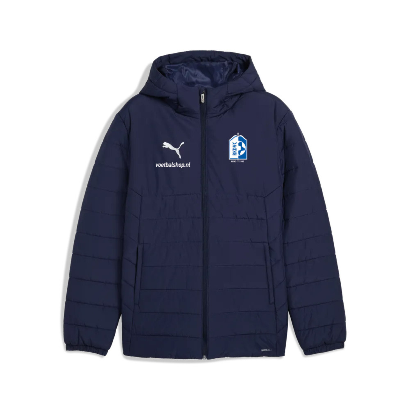 RKDVC Winterjas Trainers Senior Donkerblauw