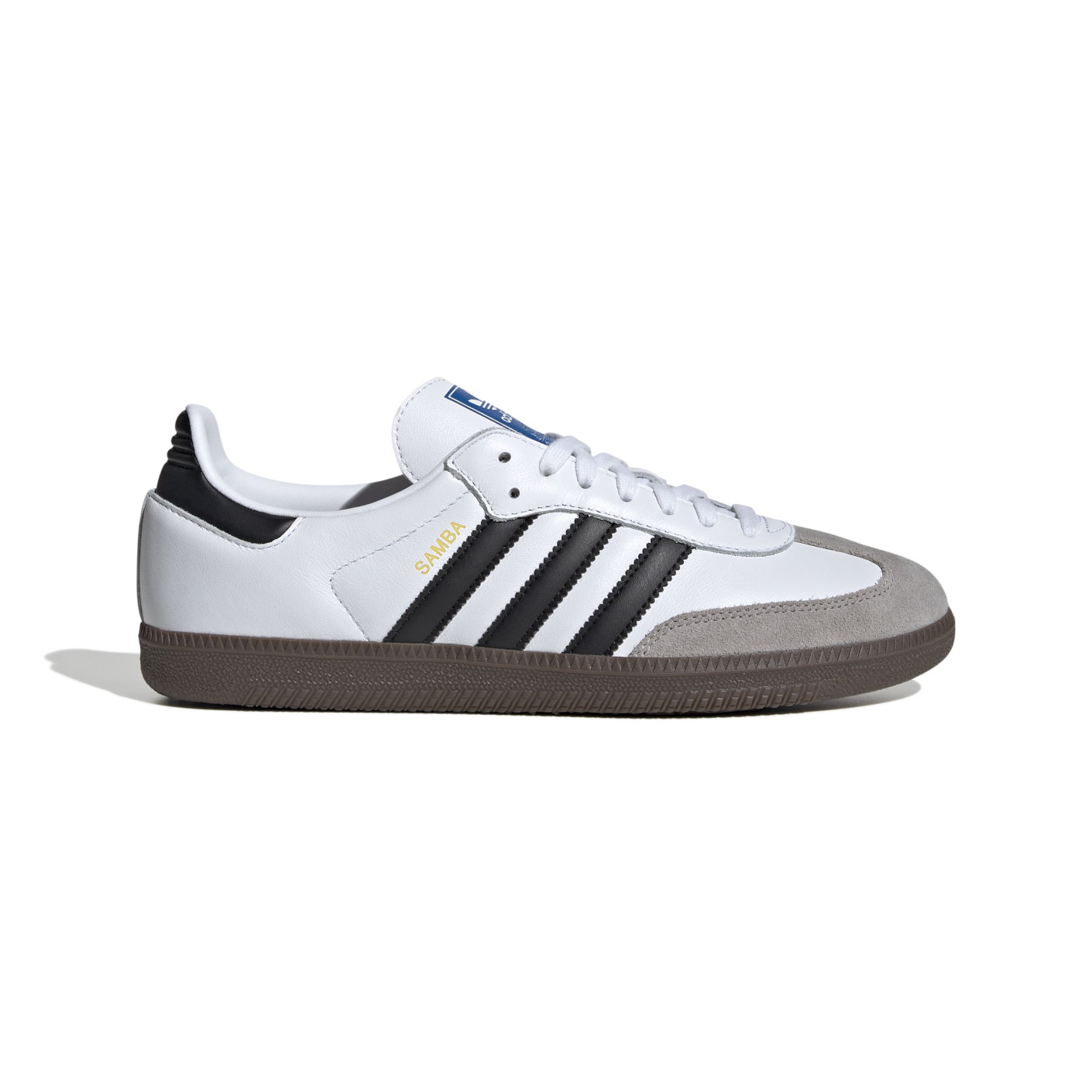 adidas Samba OG Sneakers Wit Zwart Lichtbruin