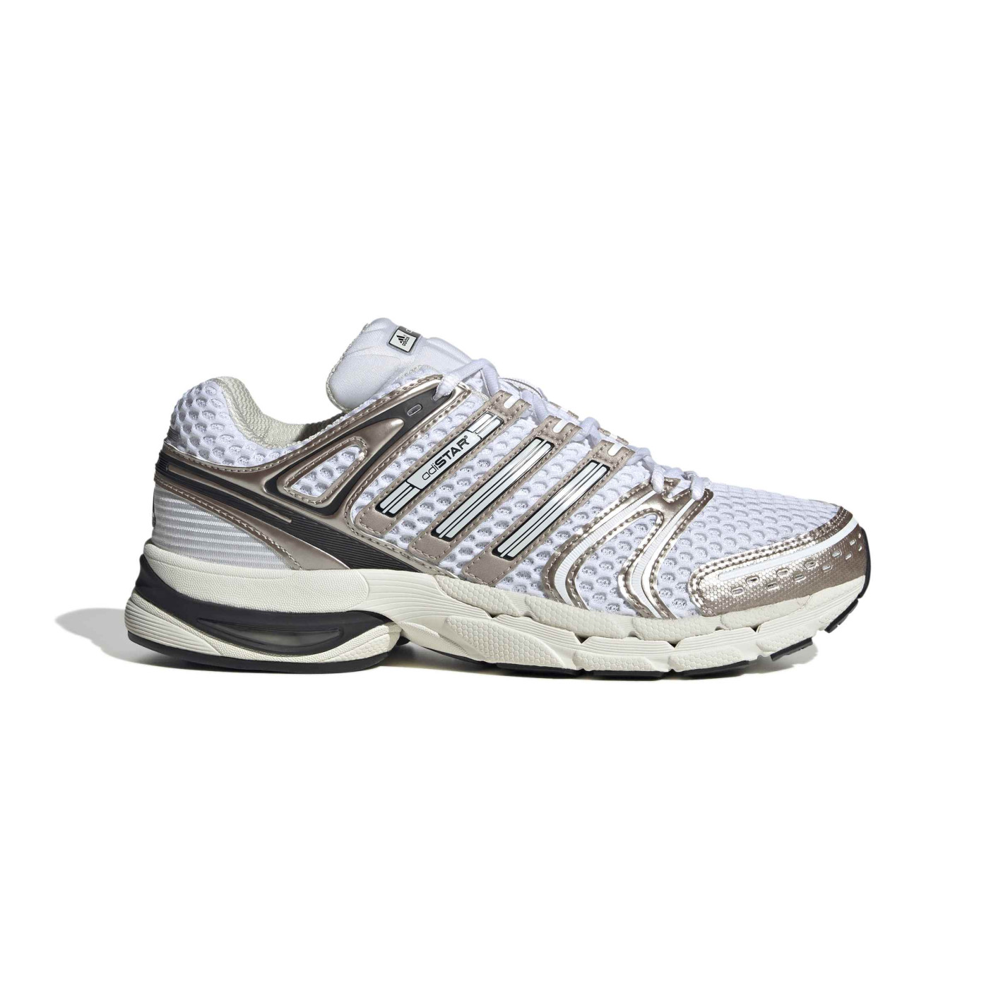 adidas Adistar Control 5 Baskets Blanc Orbit Grey Champagne Métallique
