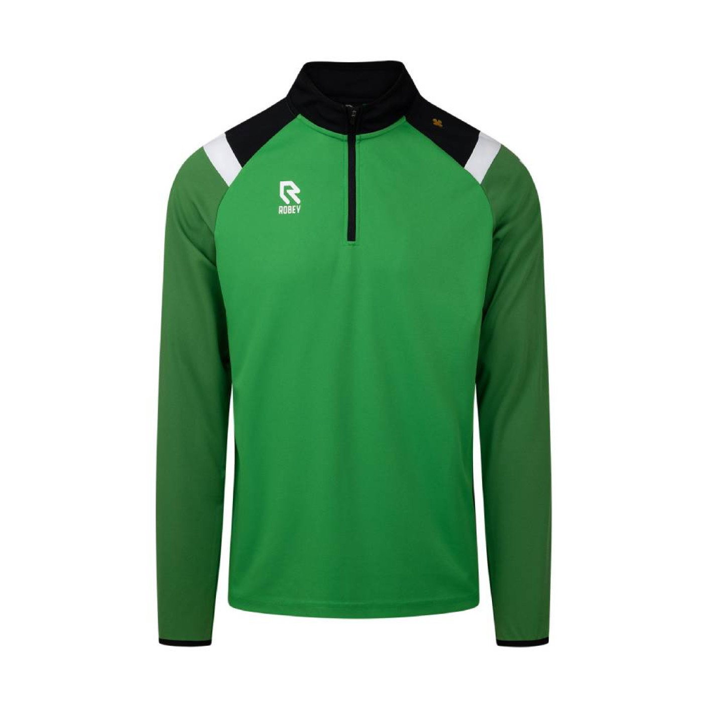 Haut d'entraînement Robey Control 1/4-Zip Vert pour Enfants