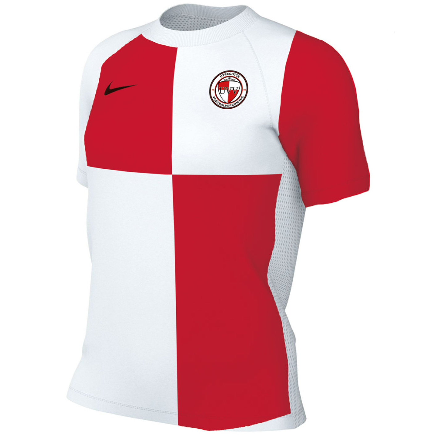 UVV Thuisshirt Dames Rood Wit
