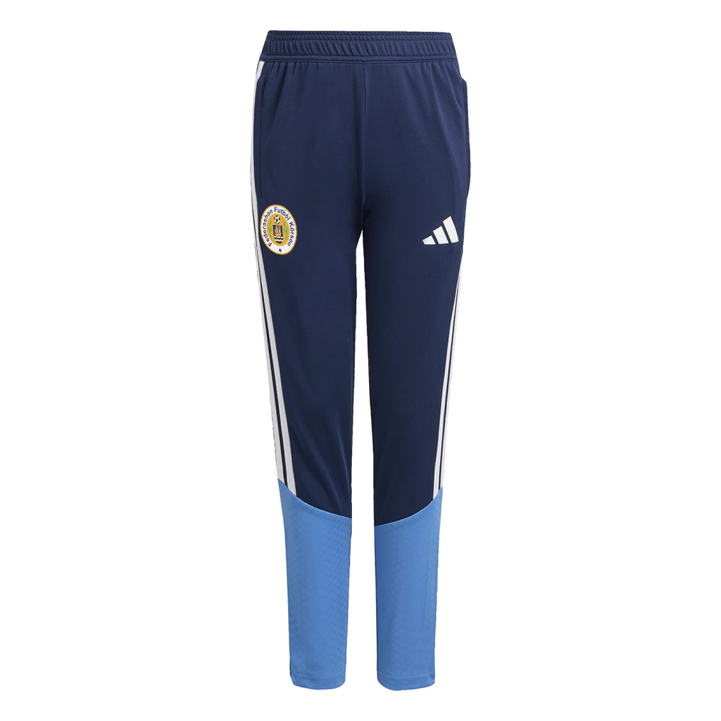 Pantalon d'entraînement adidas FFK Curaçao 2026-2028 pour Enfants, bleu foncé
