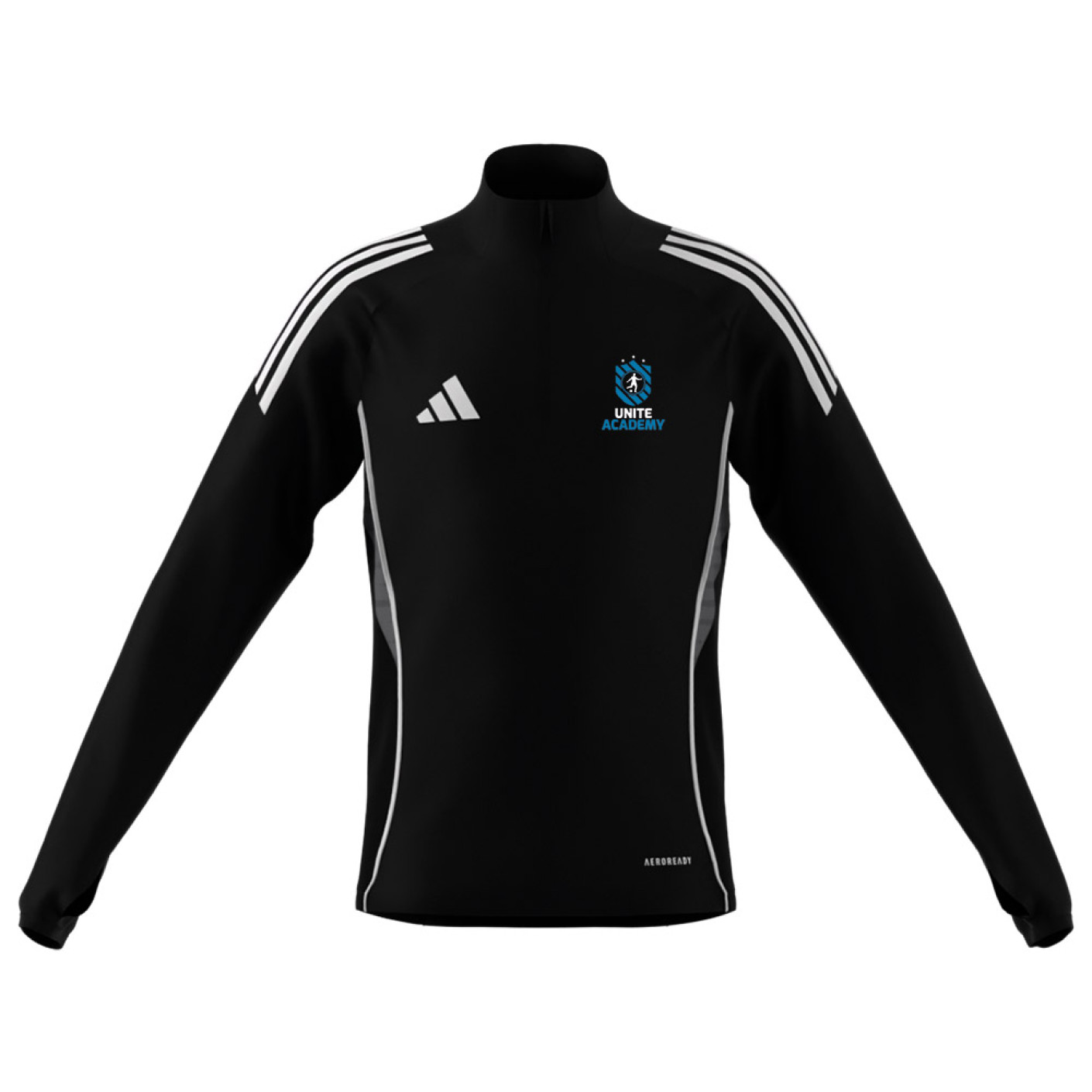 Unite Academy Top Kids Zwart