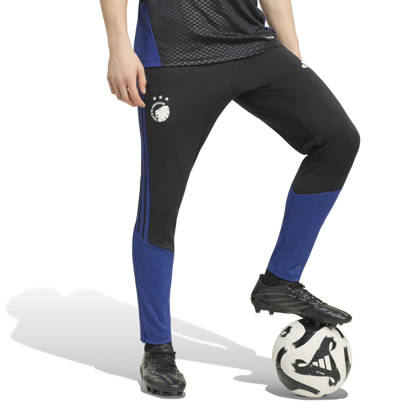Pantalon d'entraînement adidas Copenhagen 2026-2027 noir bleu foncé blanc