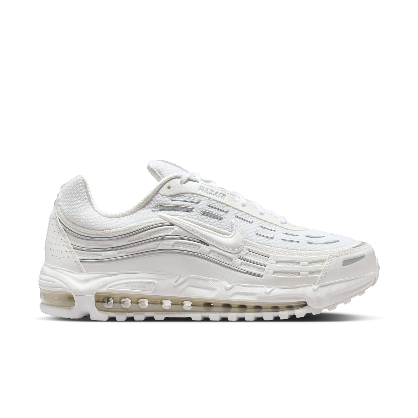 Nike Air Max TL 2.5 Sneakers Wit Metallic Silver Donkergrijs