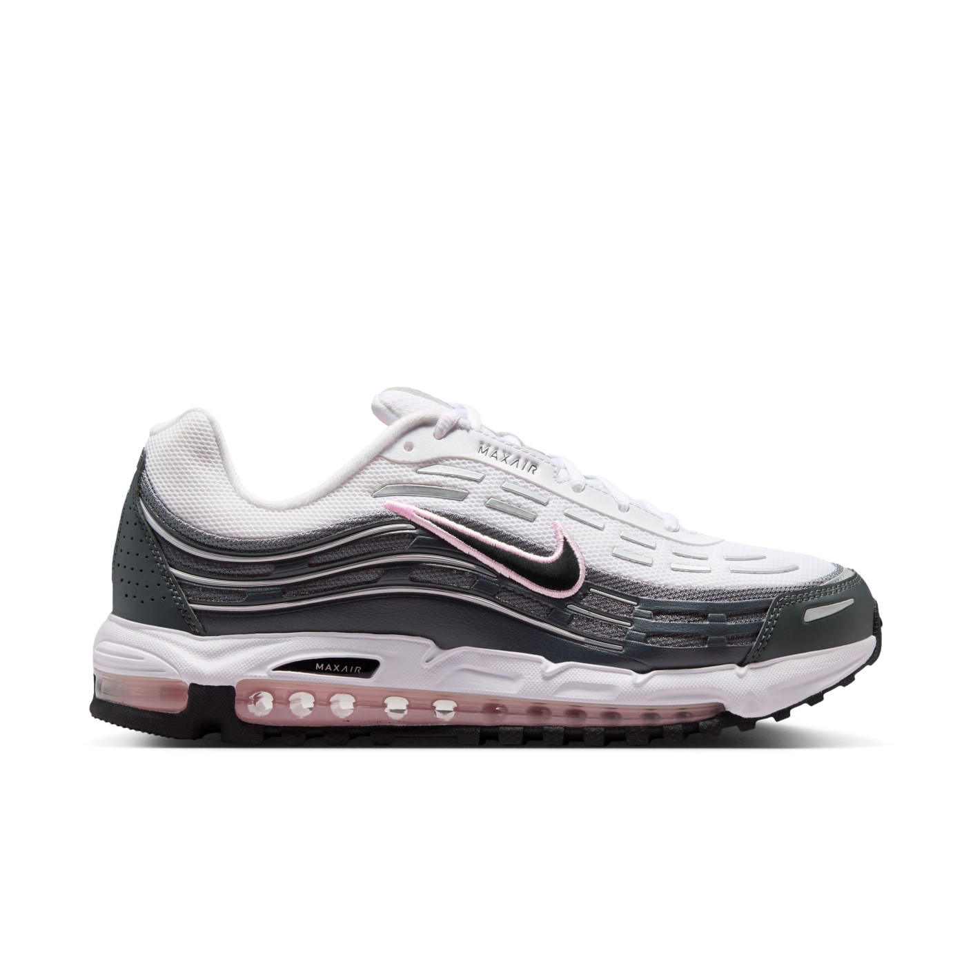 Nike Air Max TL 2.5 Baskets Blanc Noir Rose Anthracite