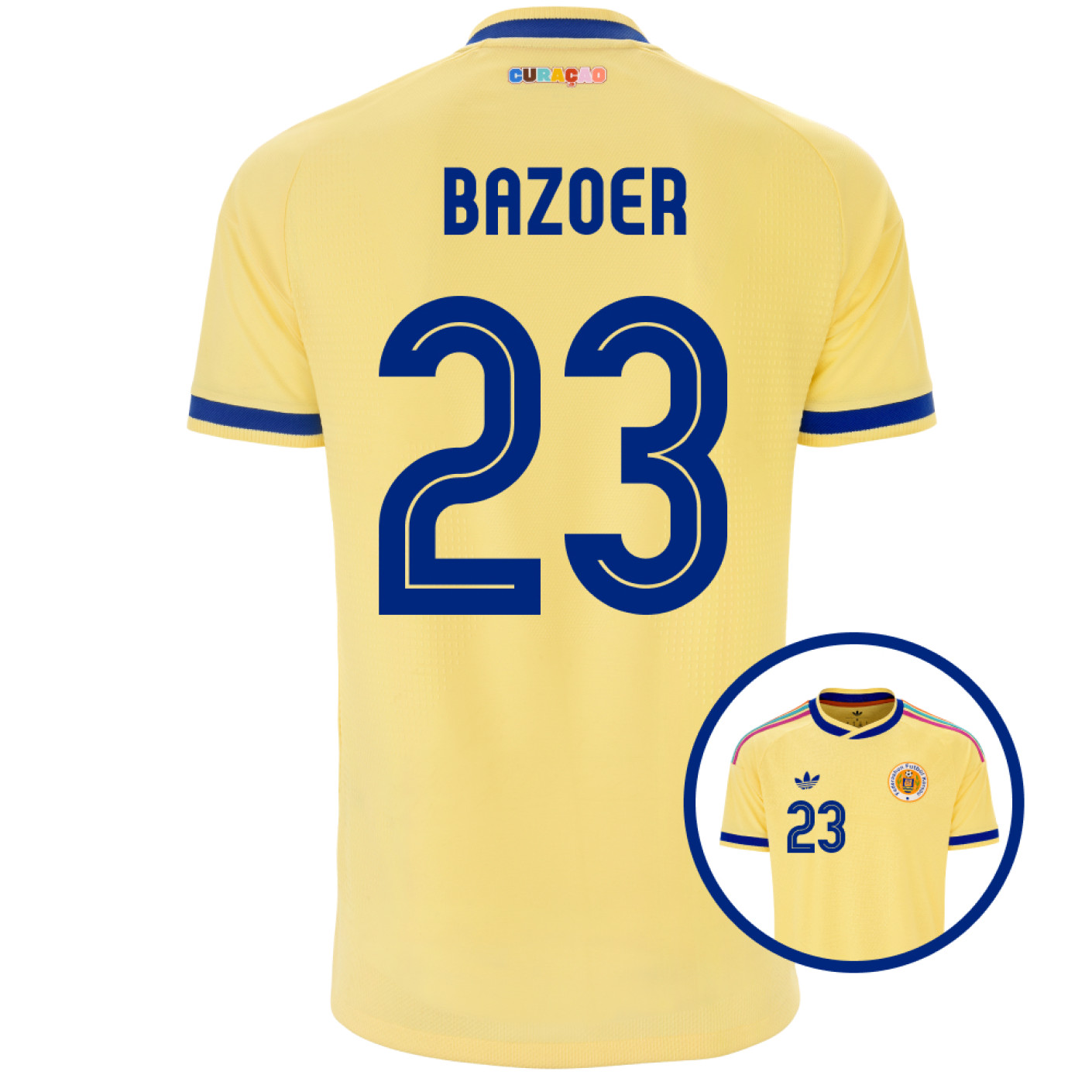 adidas FFK Curaçao Bazoer 23 Uitshirt Authentic 2026-2028