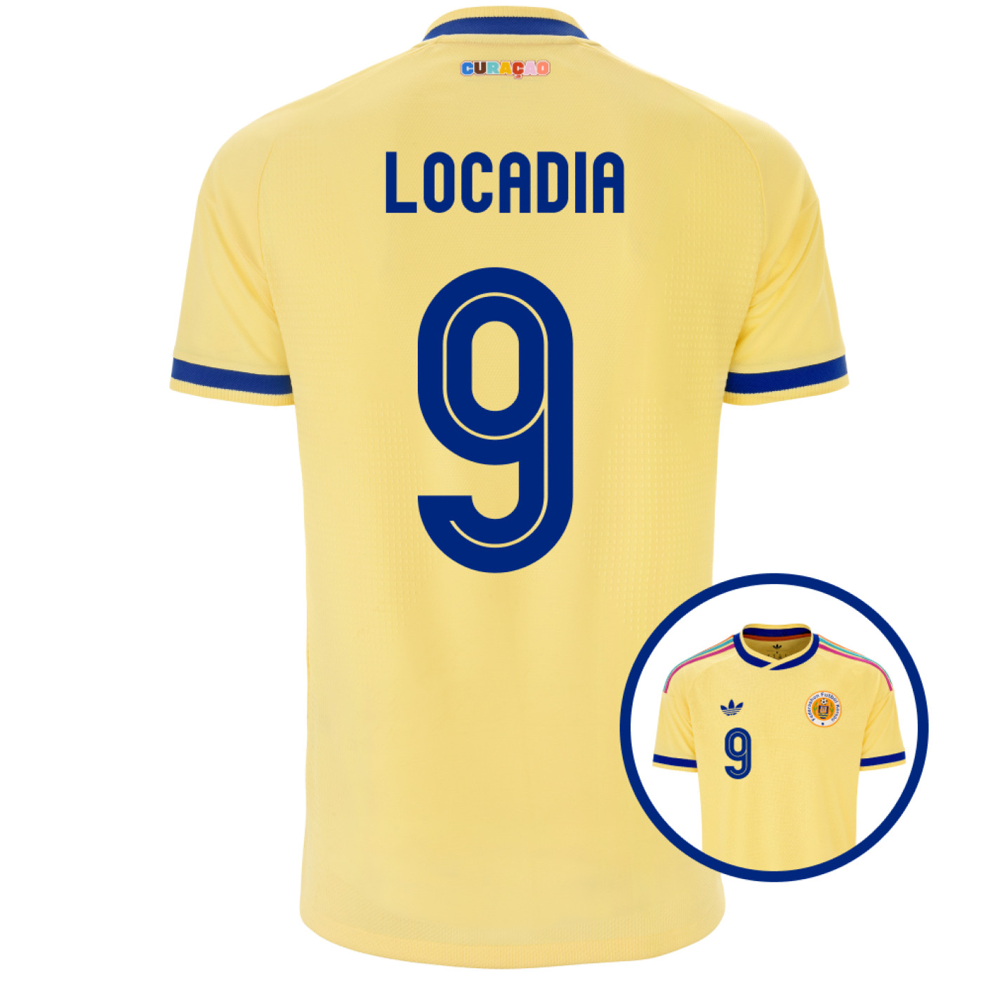adidas FFK Curaçao Locadia 9 Uitshirt Authentic 2026-2028