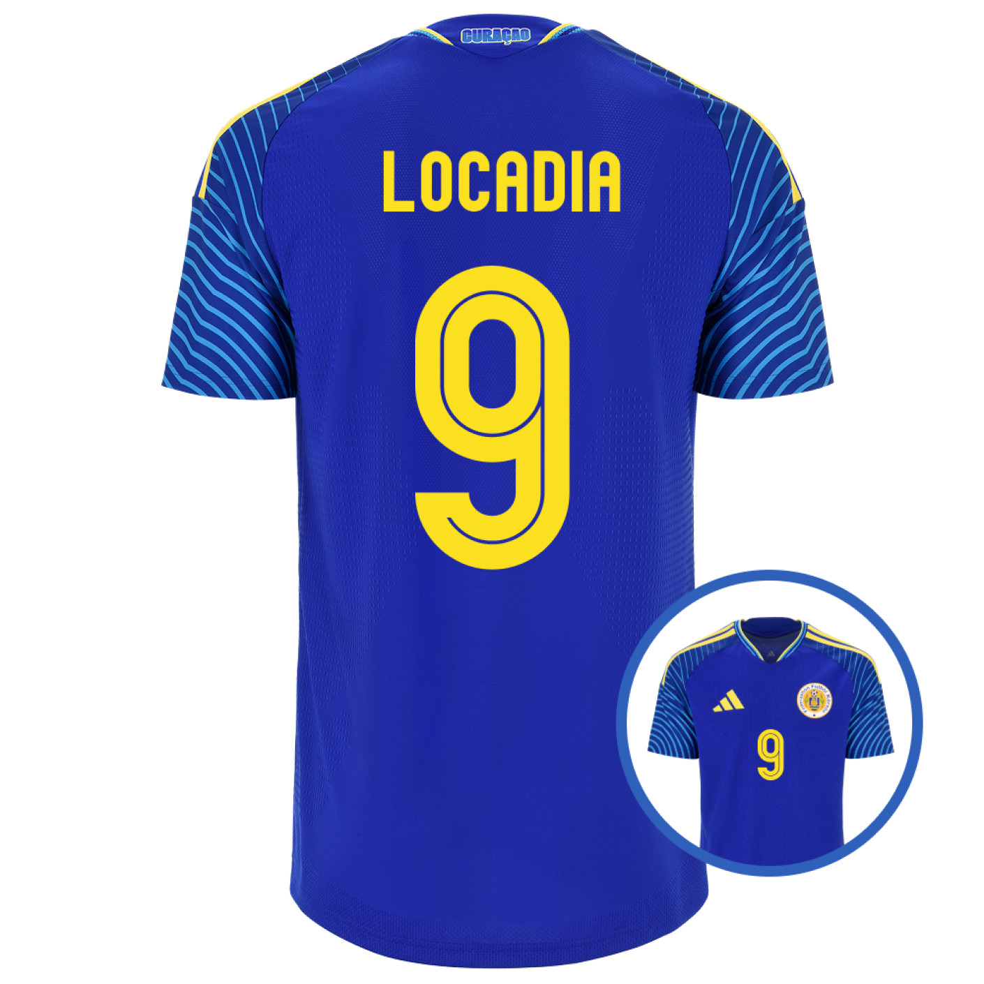 Chemise à domicile adidas FFK Curaçao Locadia 9 Authentic 2026-2028