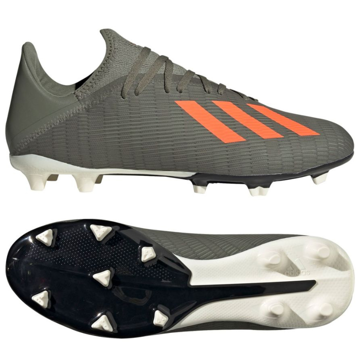 adidas X 19.3 Gras Voetbalschoenen FG Groen Oranje Voetbalshop.be