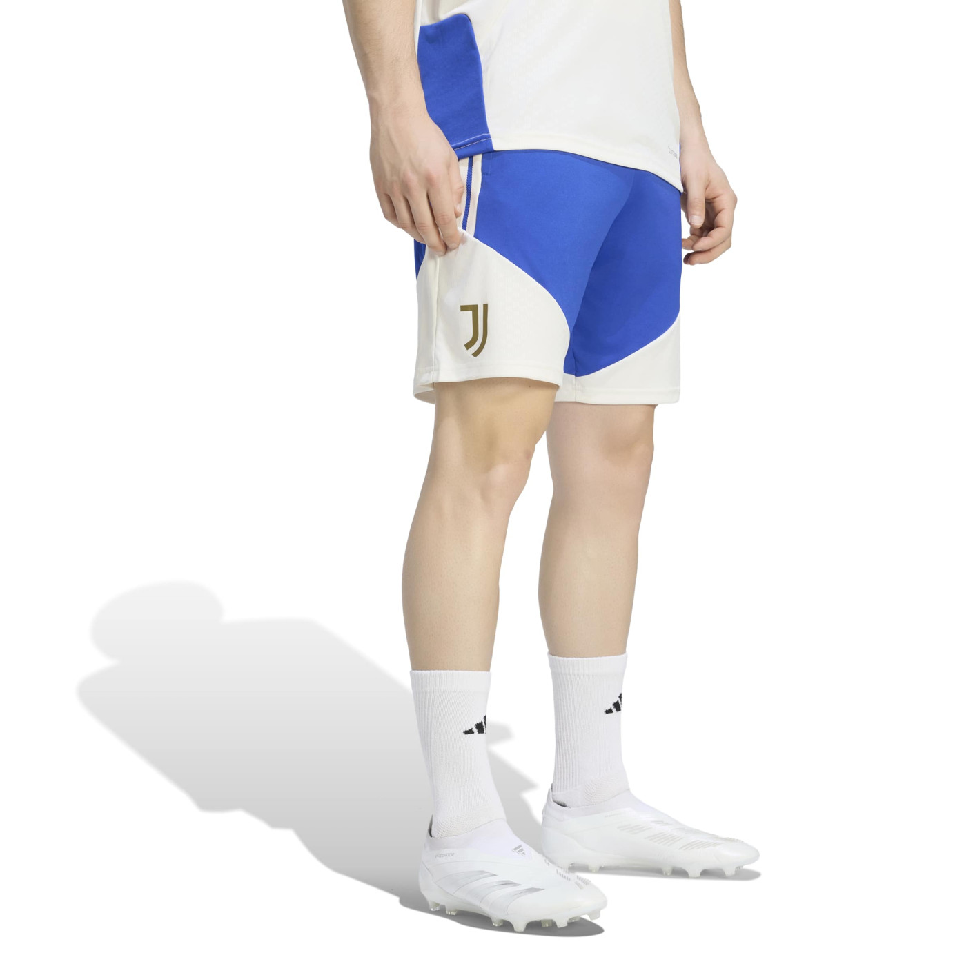 Pantalon d'entraînement adidas Juventus 2026-2027 bleu blanc or