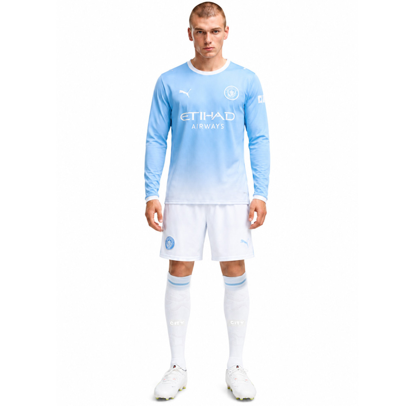 Maillot PUMA Manchester City à manches longues pour la maison 2026-2027
