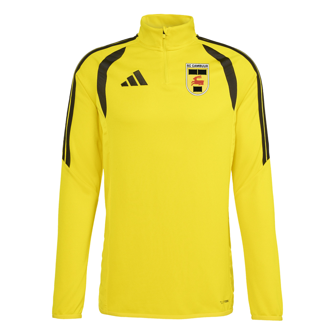 Maillot d'entraînement adidas SC Cambuur 2026-2027 pour Enfants, jaune