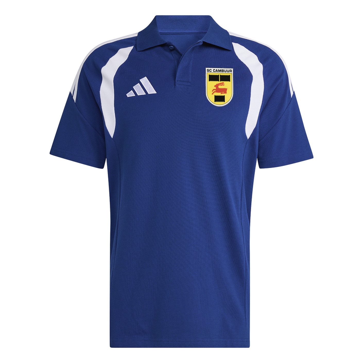 adidas SC Cambuur Presentatie Polo 2026-2027 Donkerblauw