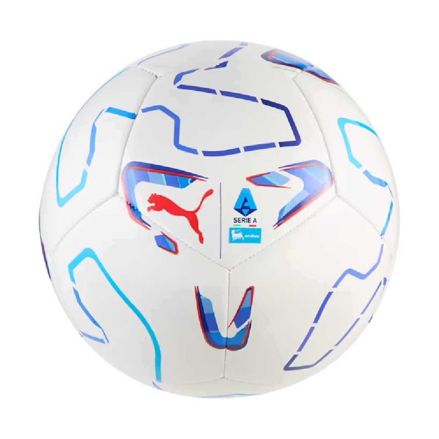 PUMA Stellar Play Serie A Ballon de Foot 2026-2027 Blanc Multicolore