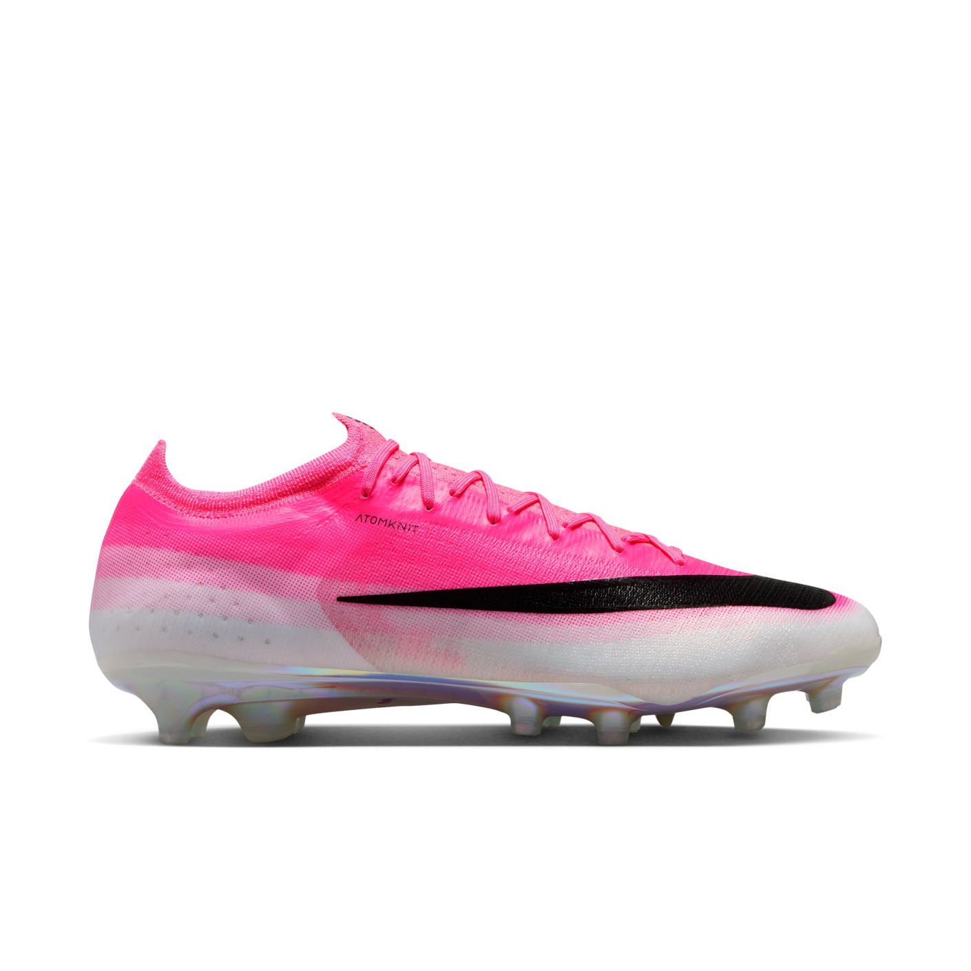 Nike Mercurial Vapor 17 Elite Gazon Artificiel Chaussures de Foot (AG) Rose Vif Blanc Noir