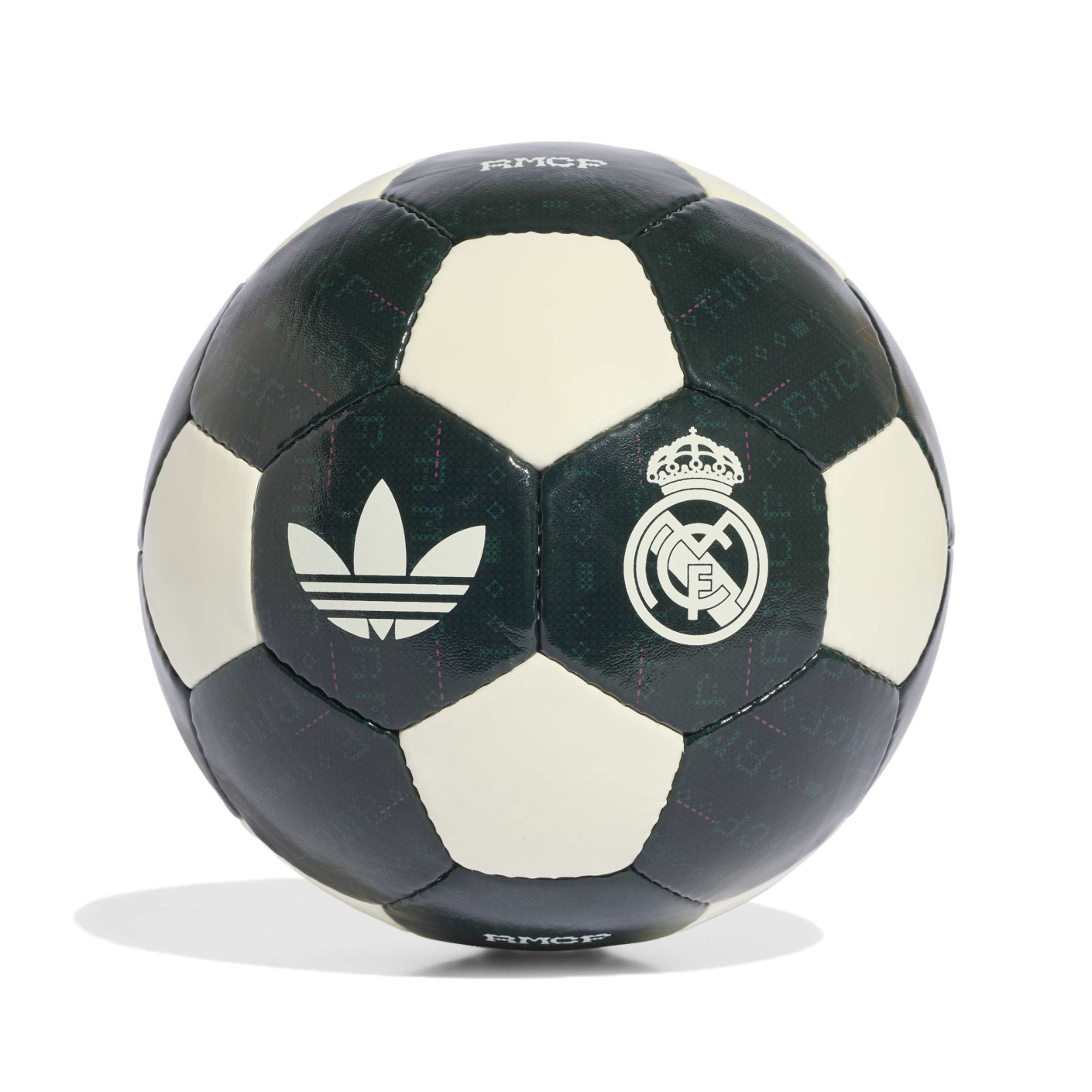 adidas Real Madrid Originals Club Ballon de Foot Taille 5 Vert Foncé Blanc