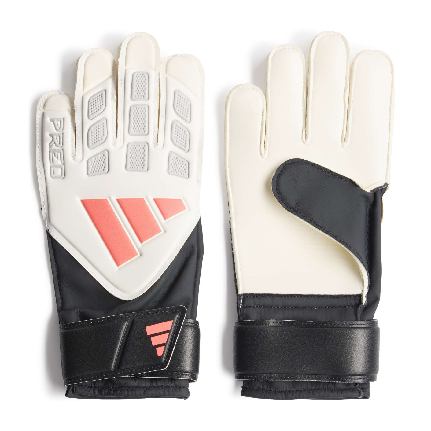 adidas Predator Training Gants de Gardien de But Enfants Blanc Noir Rose