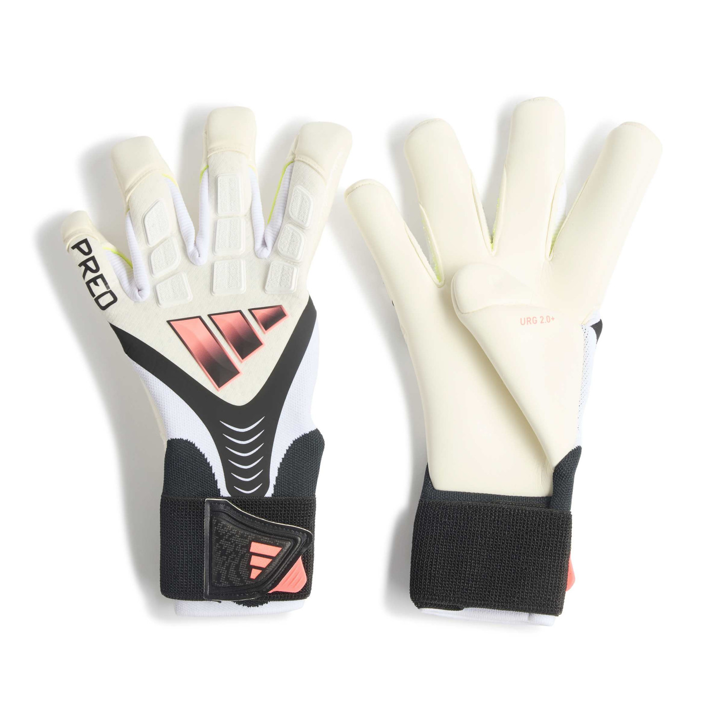adidas Predator Pro HYS Gants de Gardien de But Blanc Noir Rose