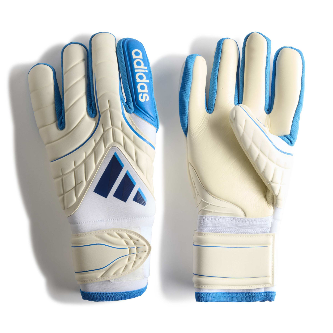 adidas Copa Pro FSP Keepershandschoenen Wit Blauw Donkerblauw