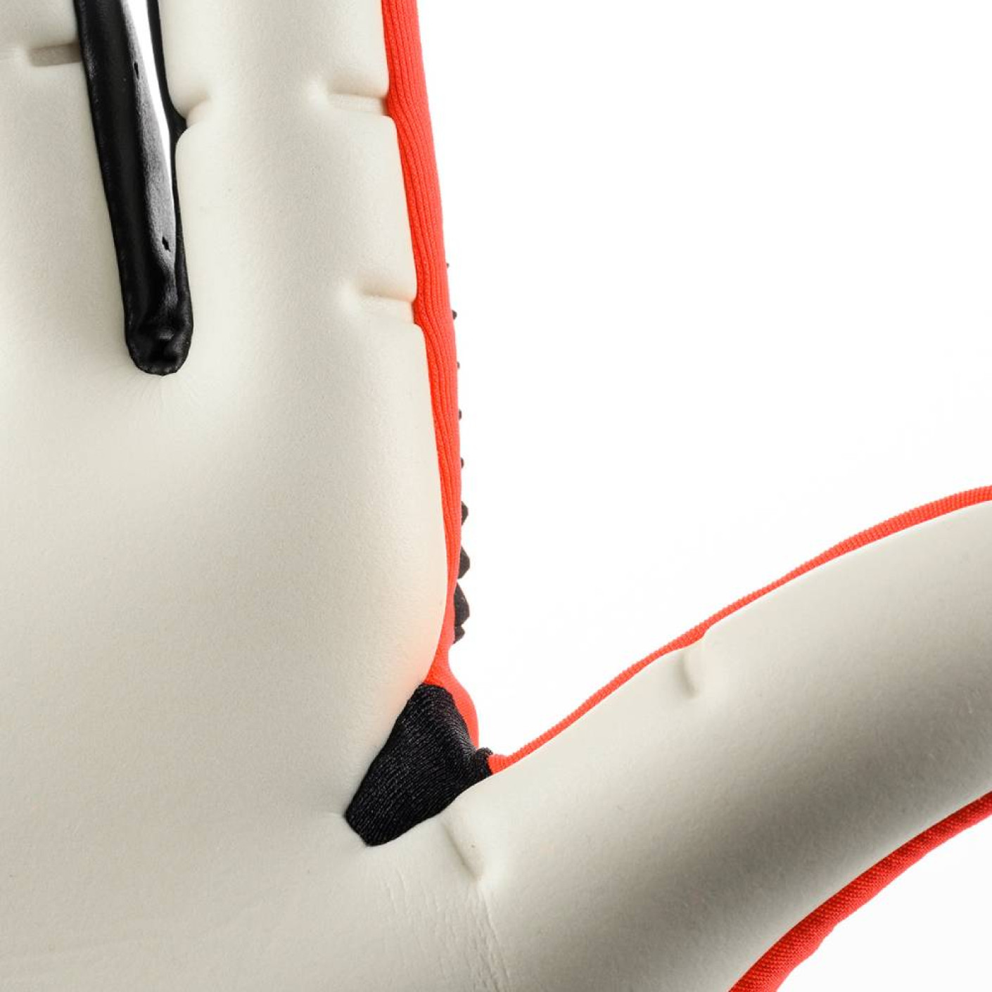 Uhlsport FM Absolutgrip HN Fit Gants de Gardien de But Rouge Vif Noir Jaune Vif