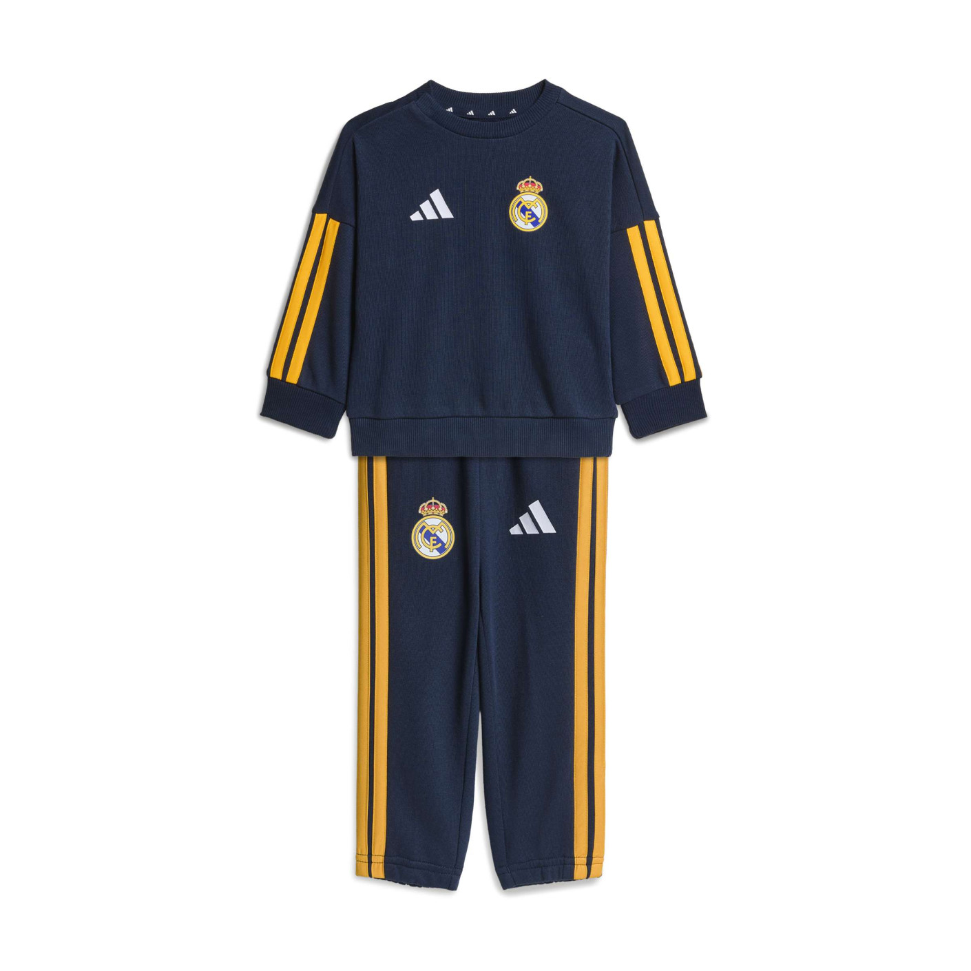 adidas Real Madrid DNA Joggingpak 2026-2027 Baby/Peuters Donkerblauw Oranje Wit