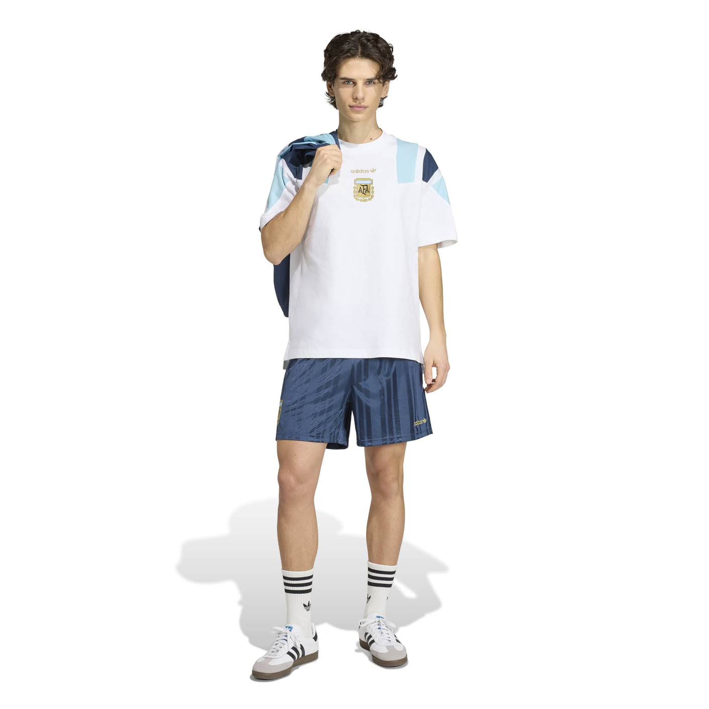 adidas Argentinië EQT Zomerset Wit Donkerblauw Goud