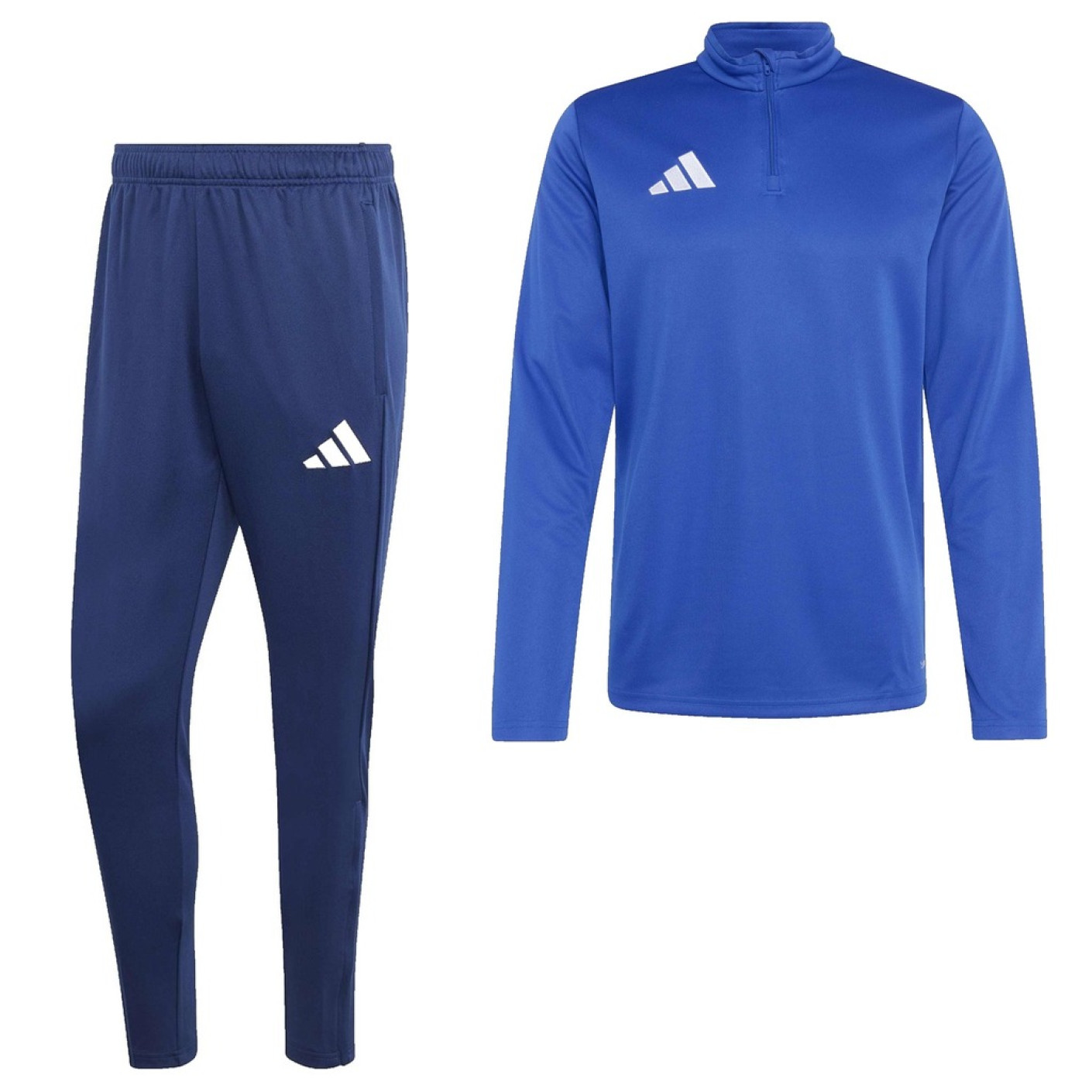 Survêtement adidas Entrada 26 à 1/4 zip bleu foncé