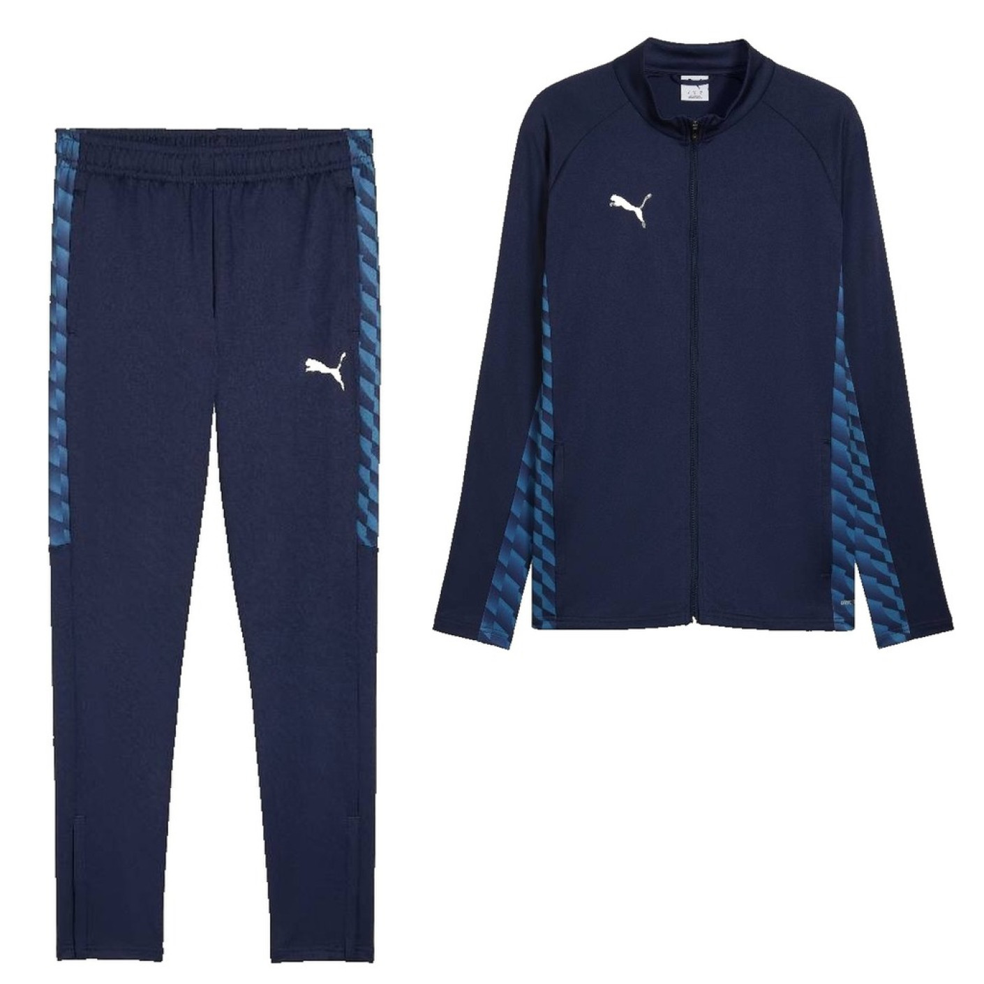 Survêtement zippé PUMA TeamLiga26 bleu foncé