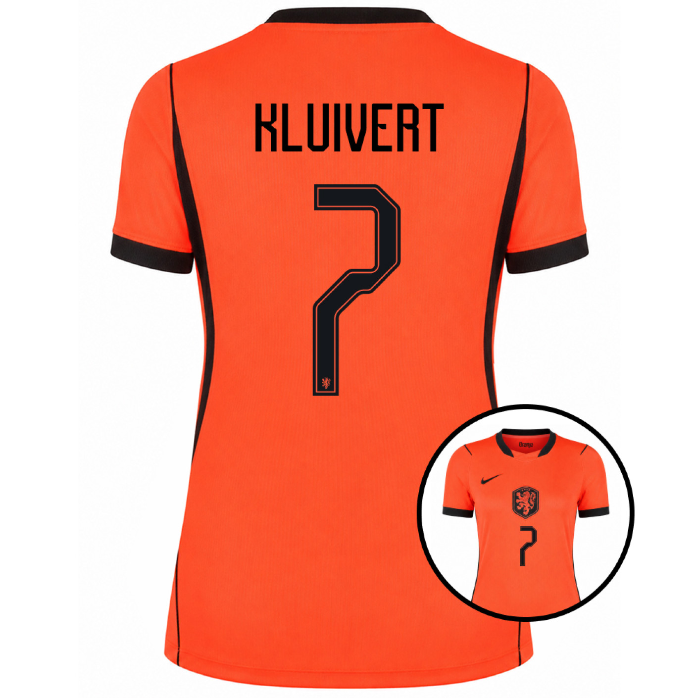 Nike Nederland Kluivert 7 Thuisshirt 2026-2028 Dames