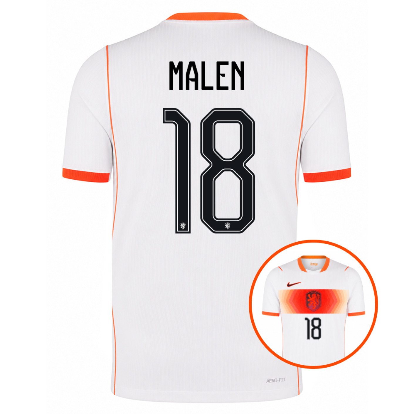 Nike Nederland Malen 18 Uitshirt Authentic 2026-2028