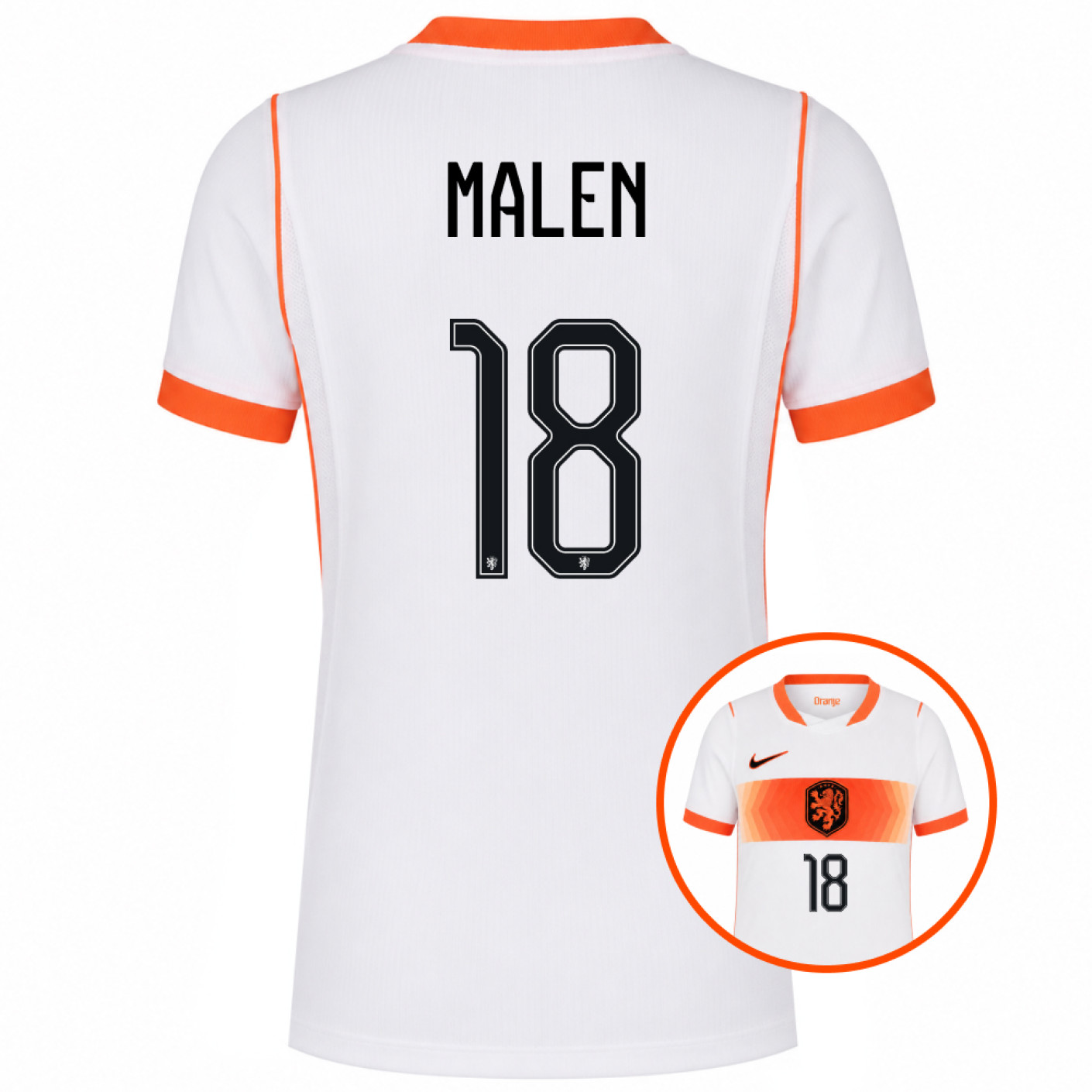 Nike Nederland Malen 18 Uitshirt 2026-2028 Kids